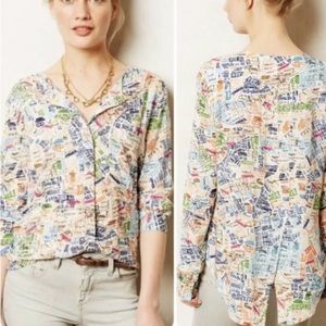 Anthro Maeve London Map top